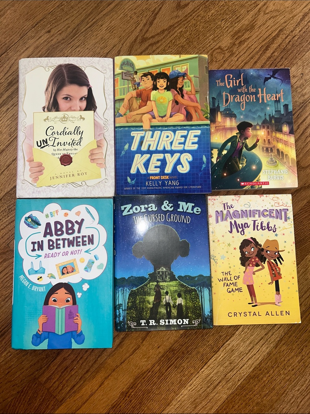 Middle School Age Hard & Soft Cover Book Bundle - Girl Books
